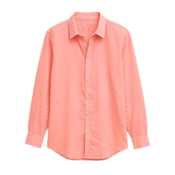 PEACH (SENZA TEMPO) LONG SLEEVE SHIRT